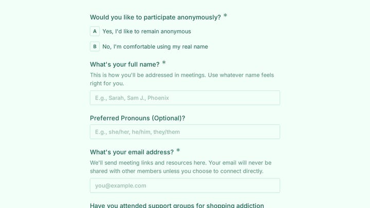 Black Friday Shopping Addiction Support Group preview