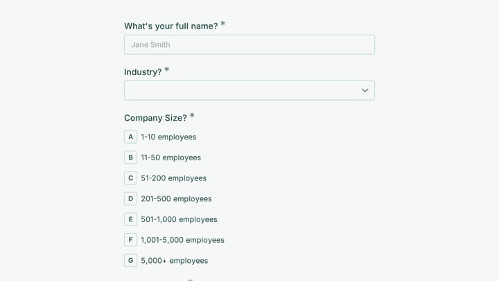 Environmental Consulting Service Requirements Survey preview