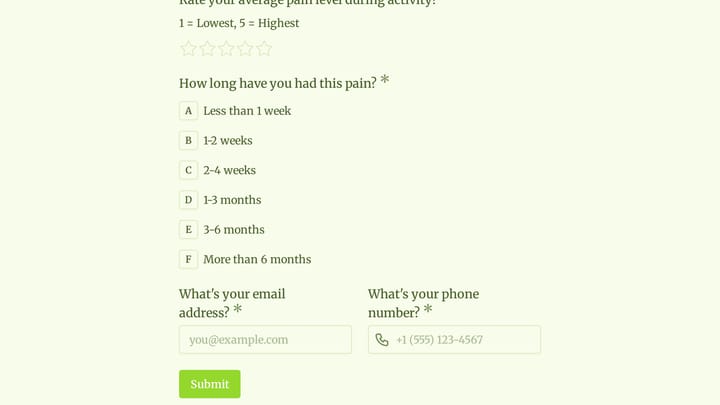 Athletic Injury Risk Assessment preview