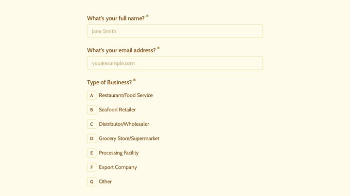 Aquaculture Supplier Customer Feedback Survey preview