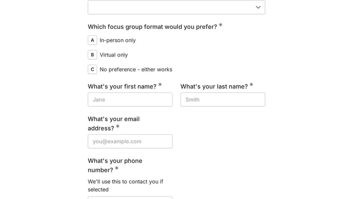 Airline Passenger Experience Focus Group preview