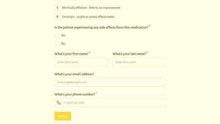 Geriatric Medication Refill Request preview