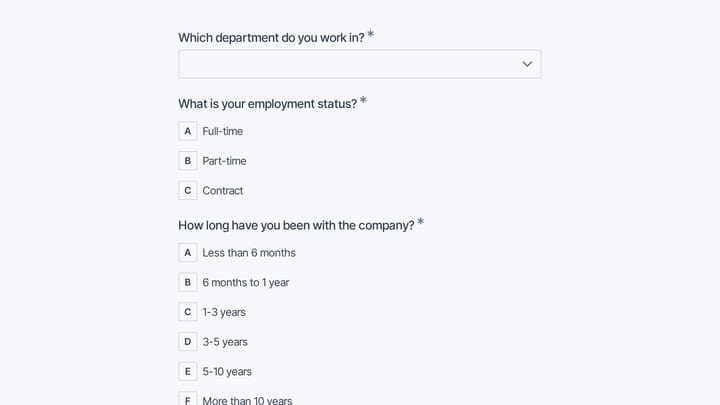 Employee Jury Duty and Civic Leave Policy Survey preview