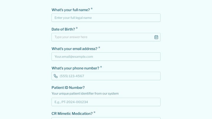 CR Mimetic Medication Refill Request preview