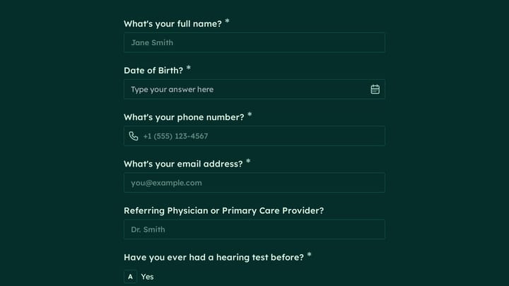 Hearing Loss Screening & Audiology Assessment preview