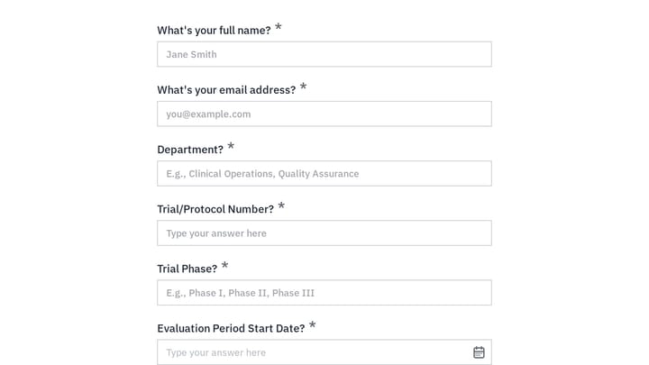 Clinical Trial Vendor Assessment preview
