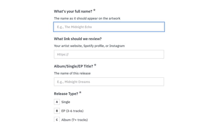 Album Cover Design Brief preview