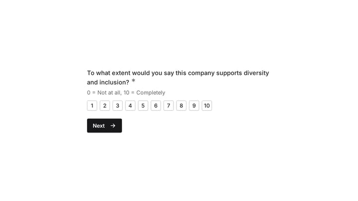 Diversity and Inclusion Survey preview
