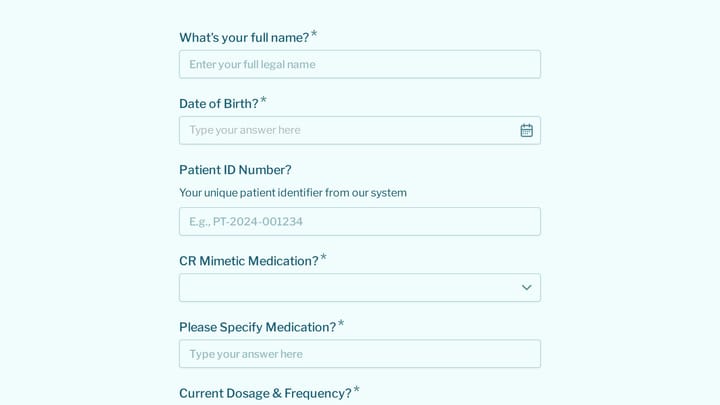 CR Mimetic Medication Refill Request preview