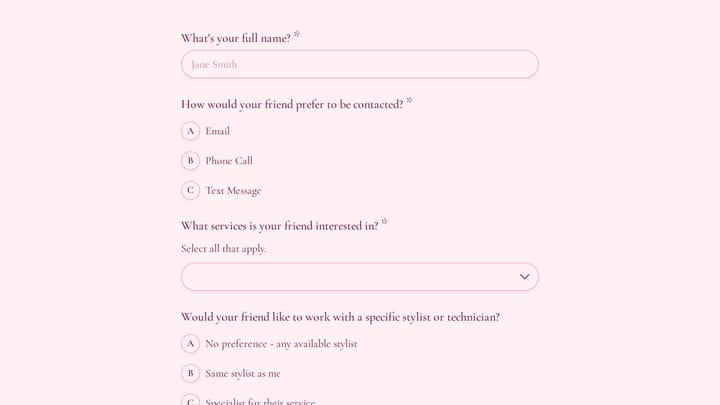 Refer a Friend & Get Rewarded preview