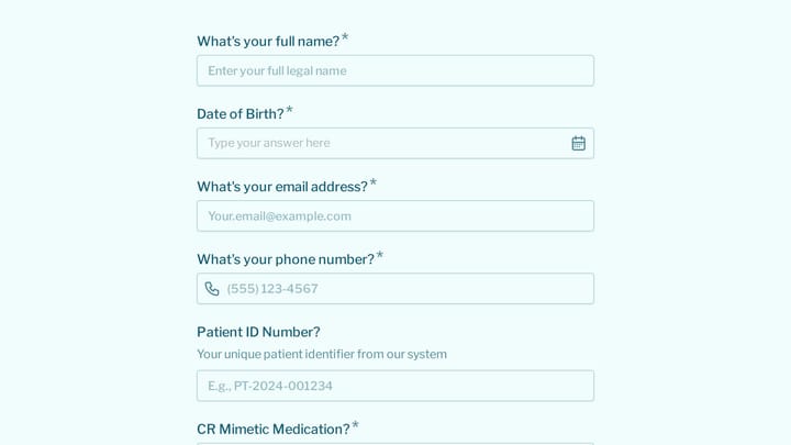 CR Mimetic Medication Refill Request preview