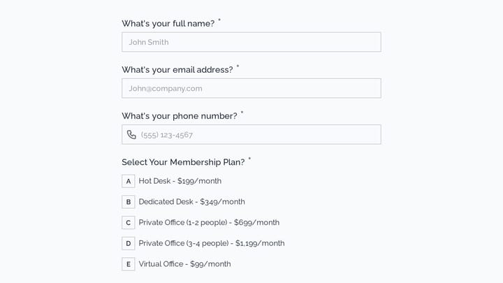 Membership Renewal preview