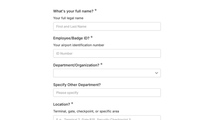 Airport Security Threat Report preview