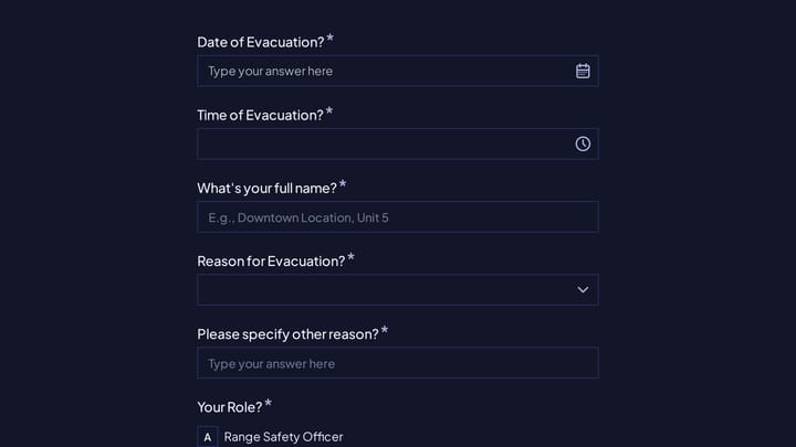 Emergency Evacuation Check-In preview