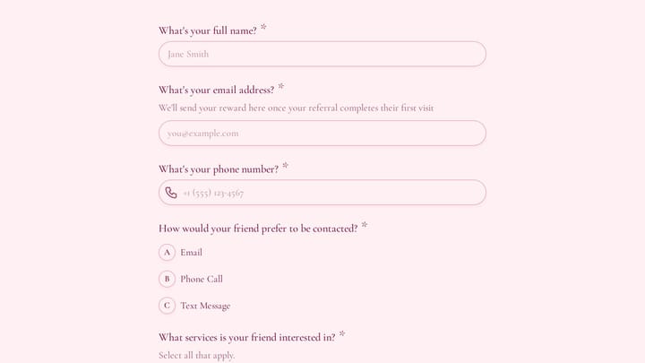 Refer a Friend & Get Rewarded preview