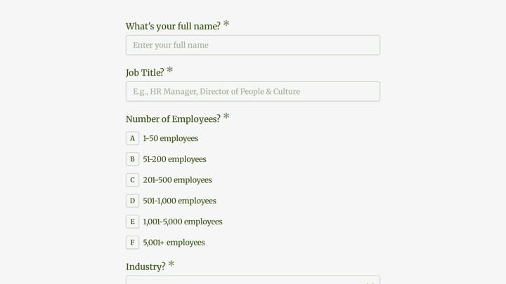 Employee Wellness Program Focus Group Recruitment preview