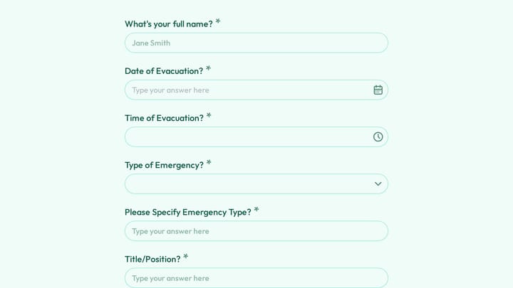 Emergency Evacuation Check-In preview