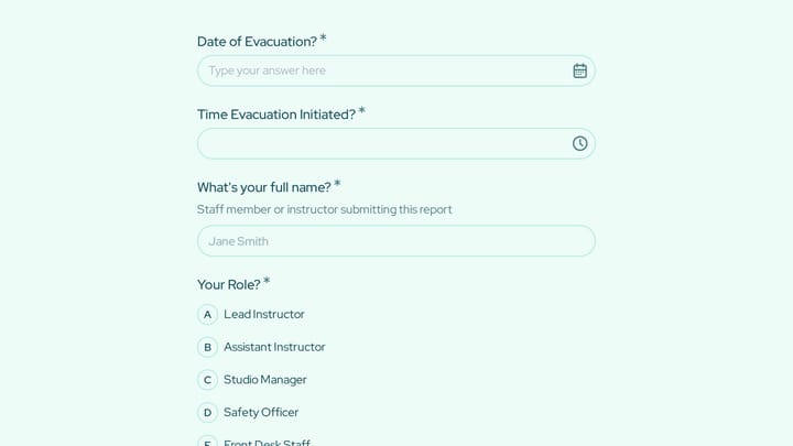 Emergency Evacuation & Safety Check preview