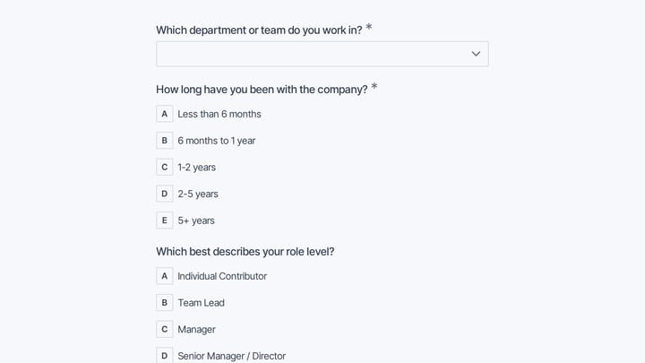 Company Vision and Strategy Alignment Survey preview