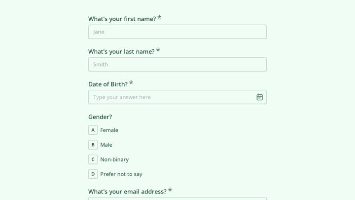 Chronic Urticaria Assessment Form preview