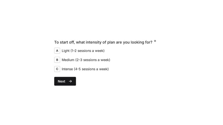 Coaching Services Onboarding preview