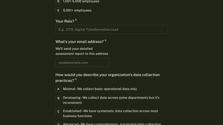 AI Readiness Assessment preview