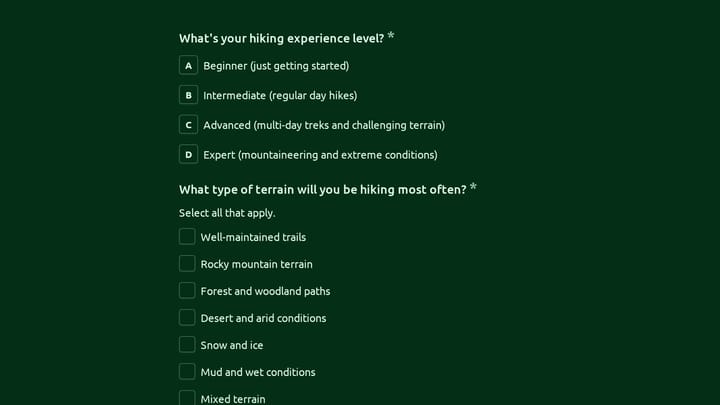 Find Your Perfect Hiking Boots preview