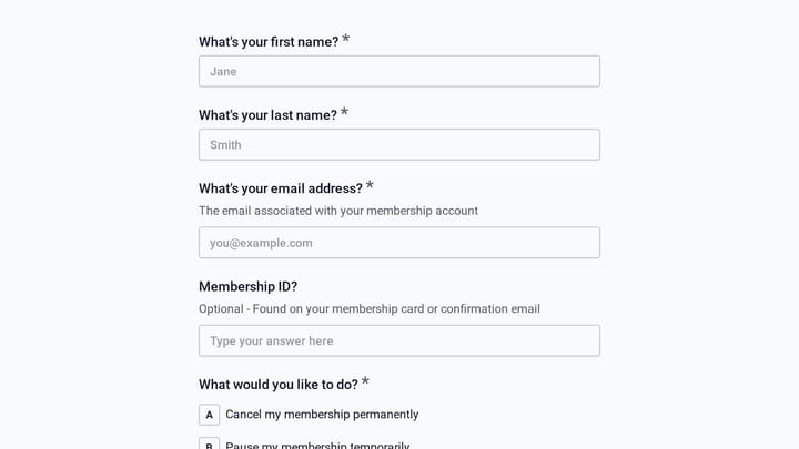 Documentary Club Membership Cancellation preview