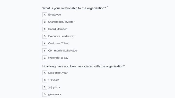 Company Board Diversity and Governance Survey preview