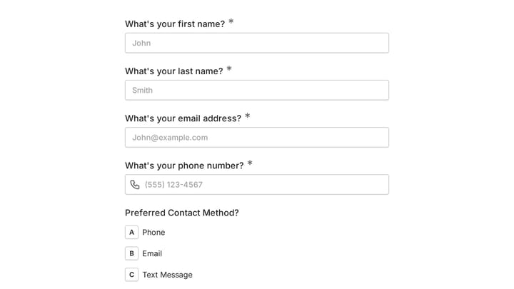 Get in Touch preview