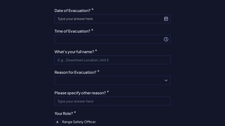 Emergency Evacuation Check-In preview