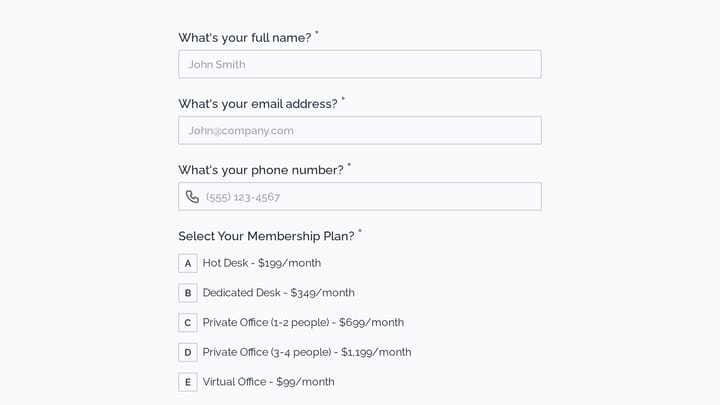 Membership Renewal preview