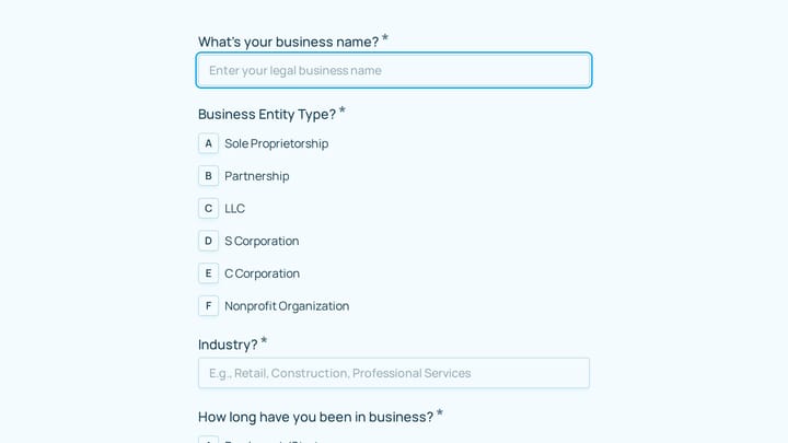 Accounting Client Discovery Form preview