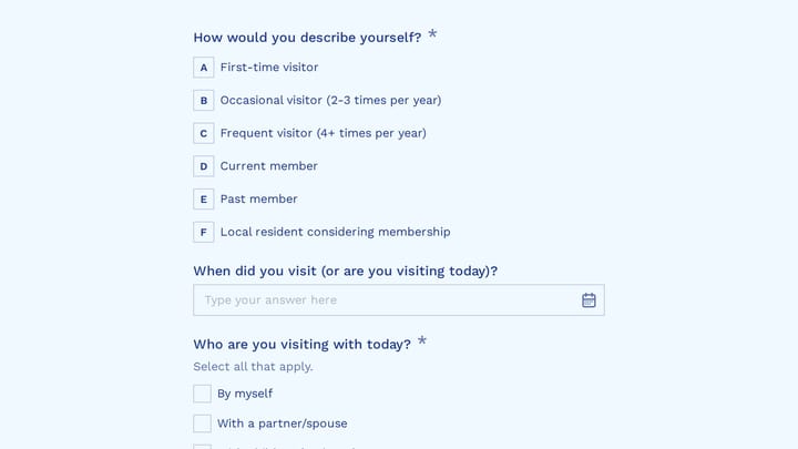 Aquarium Visitor Engagement & Membership Research Survey preview