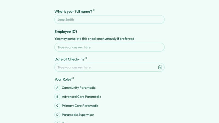 Community Paramedic Wellness Check preview