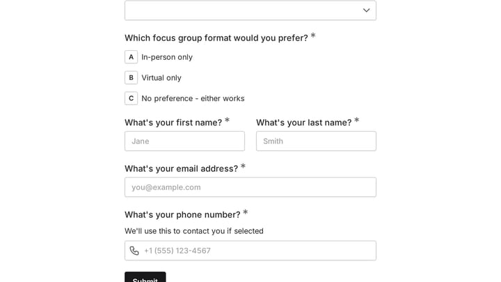 Airline Passenger Experience Focus Group preview