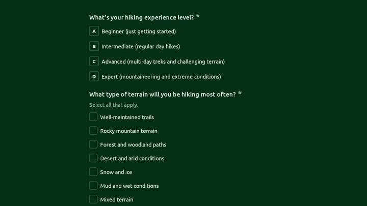 Find Your Perfect Hiking Boots preview