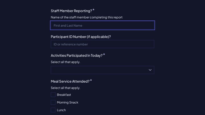 Lost Property Report preview