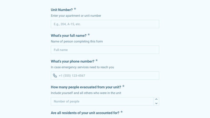 Fire Evacuation Check-In preview