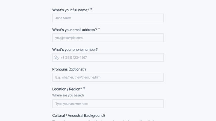 Ancestral Wisdom Collaboration Request preview