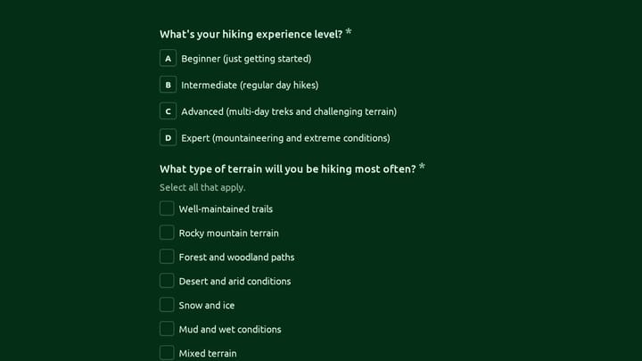 Find Your Perfect Hiking Boots preview