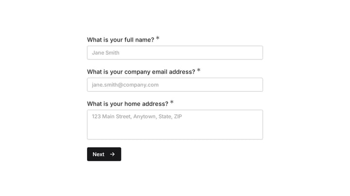 Employee Medical Form preview