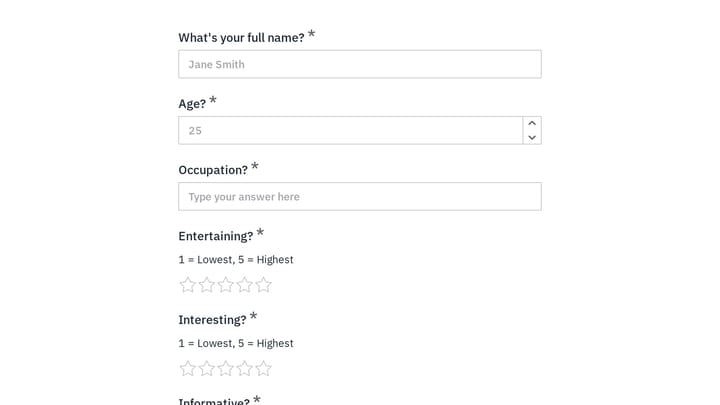 Advertising Survey preview