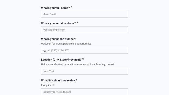 Backyard Chicken Keeper Sponsorship Application preview