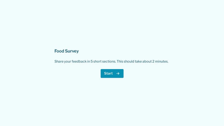 Food Survey preview