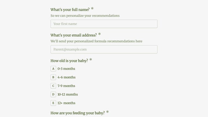 Find Your Perfect Formula preview