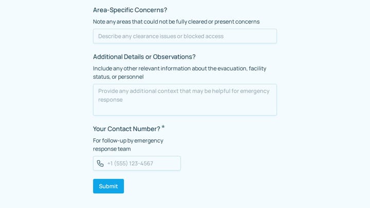 Emergency Evacuation & Headcount Report preview