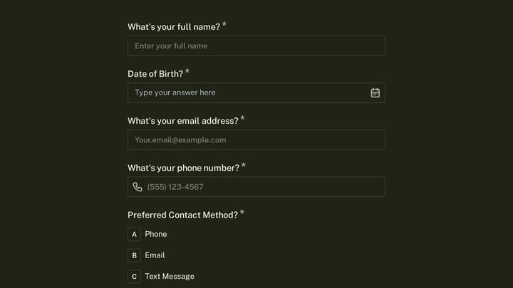 Genetic Counseling Discovery Form preview