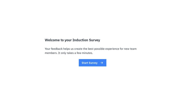 Employee Induction Survey preview
