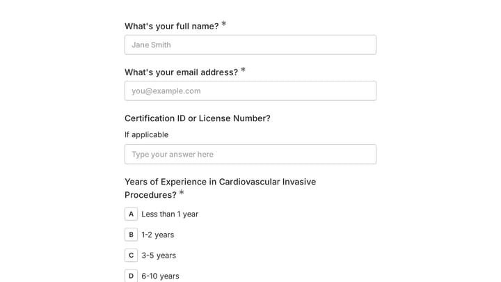Cardiovascular Invasive Specialist Certification Quiz preview